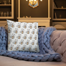Load image into Gallery viewer, Bubble Tea Rex Premium Pillow