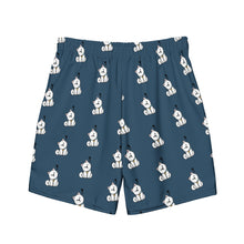 Load image into Gallery viewer, All Over Confused Rex Print Men&#39;s Swimming Trunks