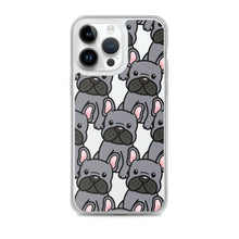 Load image into Gallery viewer, Rexeey - Transparent  French Bull Dog iPhone Case
