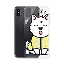 Load image into Gallery viewer, Rexeey - Transparent Sleepy Rex iPhone Case