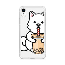 Load image into Gallery viewer, Rexeey - Transparent Bubble Tea Rex V2 iPhone Case