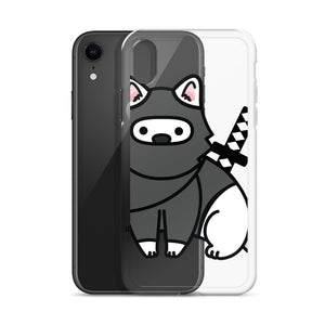 Rexeey - Transparent Ninja Rex V2 iPhone Case