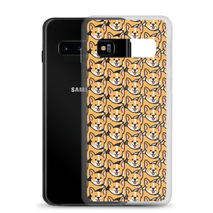 Rexeey - Transparent Shiba Inu Samsung Phone Case